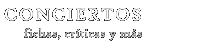 Conciertos