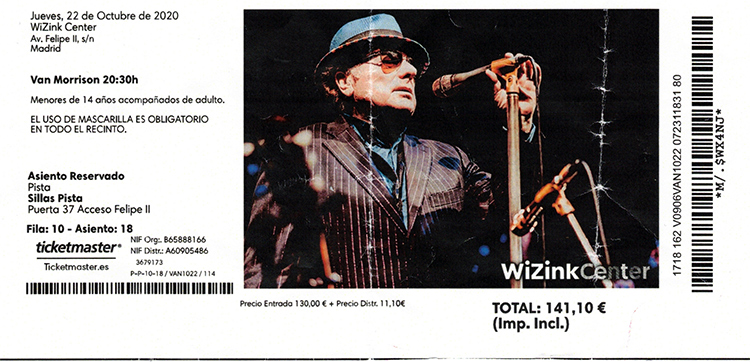 Entrada concierto 29-03-22